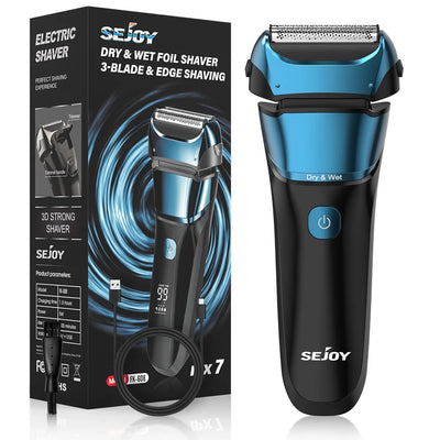 Electric Shaver with Hair Trimmer
